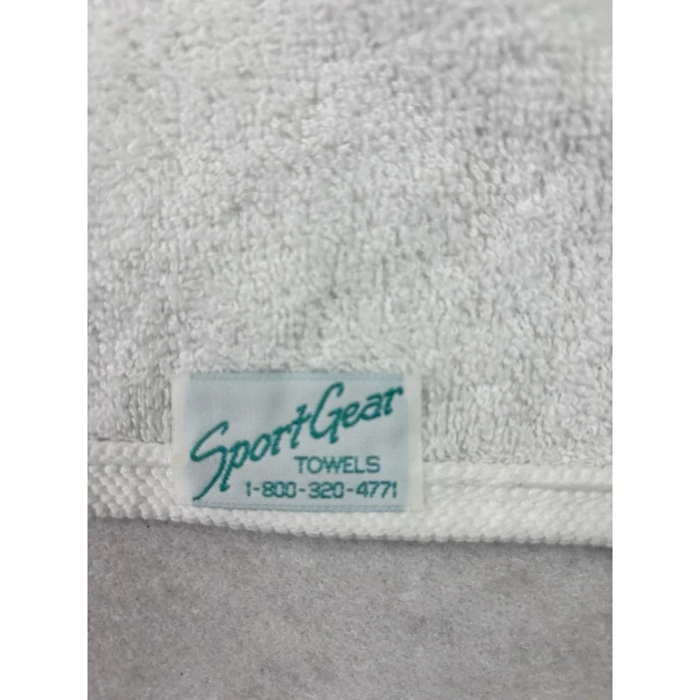 Golf Towel PGM At NMSU Cotton Carabiner Grommet White & Green 16x24